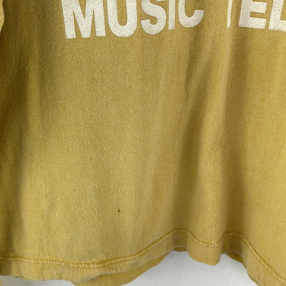 MTV Graphic Front Gold Top - Picture 3 of 5